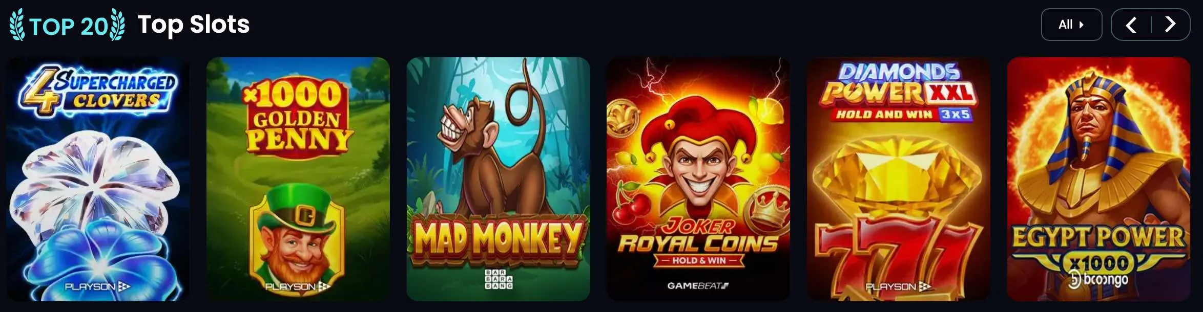 Mega bet Spelaanbod